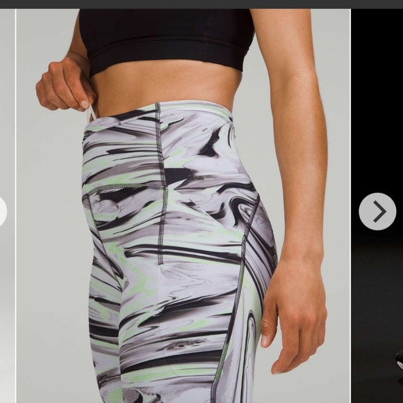 Lululemon Swift Speed High-Rise Tight 28" Sz 4 Warp Multi - Picture 3 of 14